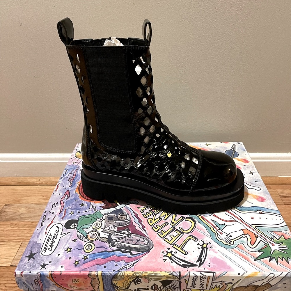 Jeffrey Campbell Patent Boot